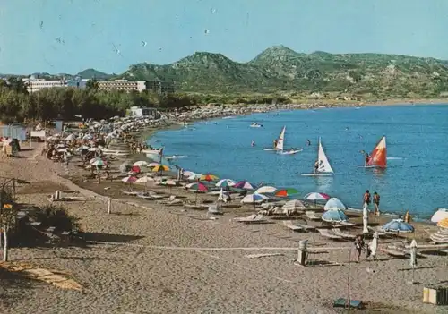 Griechenland - Griechenland - Rhodos - Anblick der Strands - ca. 1975