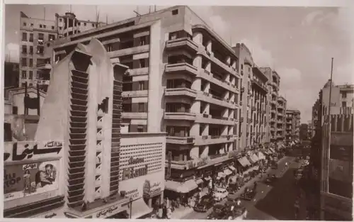 Ägypten - Ägypten - Kairo - Soliman Pasha Street - ca. 1955