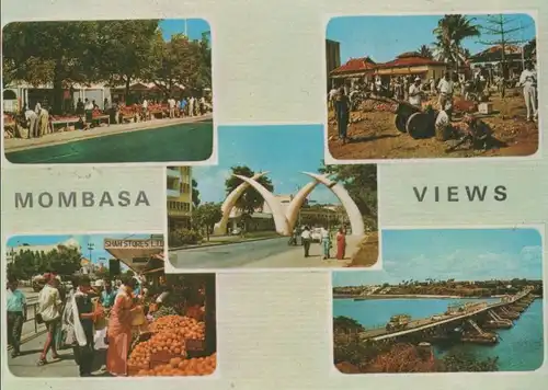 Kenia - Kenia - Mombasa - Views - 1980