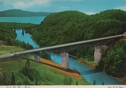 Kanada - Kanada - Marathon - Terrace Bay - Little Pic River Bridge - ca. 1975