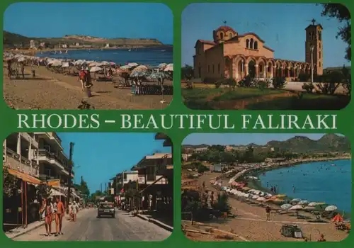 Griechenland - Griechenland - Faliraki - mit 4 Bildern - 1985
