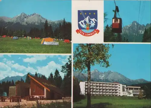 Slowakei - Tschechien - Vysoke Tatry - Hohe Tatra - mit 4 Bildern - 1973