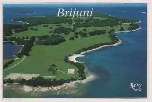 Kroatien - Brijuni - Kroatien - aus der Luft