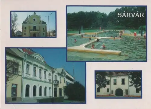 Ungarn - Ungarn - Sarvar - 4 Teilbilder - 1995