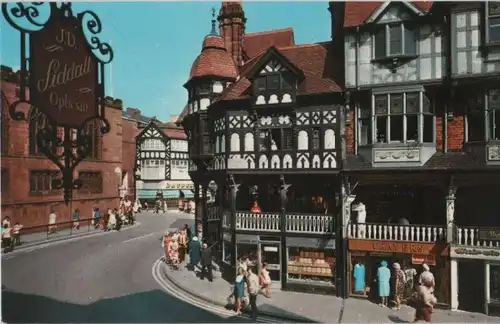 Großbritannien - Großbritannien - Chester - Rhe Rows - ca. 1970
