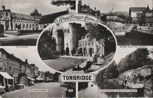 Großbritannien - Großbritannien - Tonbridge - u.a. River Medway - 1963