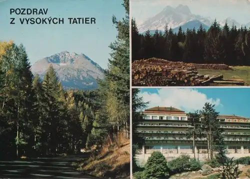 Slowakei - Tschechien - Vysoke Tatry - Hohe Tatra - ca. 1975