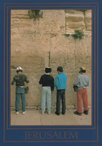 Israel - Israel - Jerusalem - the Western Wall - ca. 1995