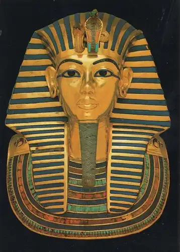Ägypten - Kairo - Ägypten - Ägyptisches Museu, Goldmaske