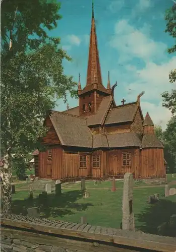 Norwegen - Norwegen - Lom - Stavkirke - 1974