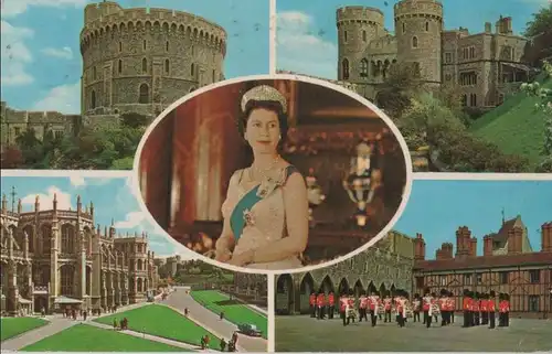 Großbritannien - Großbritannien - Windsor - Castle, Norman Gateway - 1974