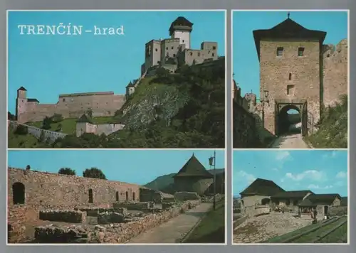 Slowakei - Slowakei - Trencin - mit 4 Bildern - ca. 1980