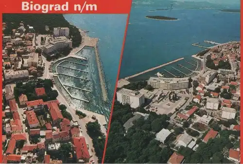 Kroatien - Tschechien - Biograd na Moru - 2 Teilbilder - 1990