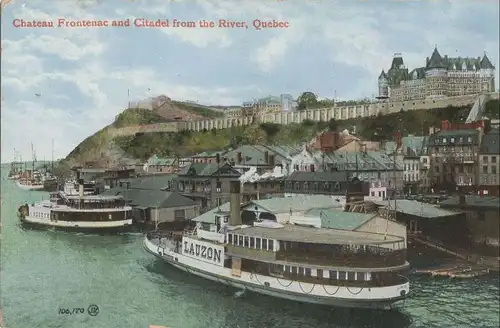 Kanada - Frontenac - Kanada - Chateau and Citadel
