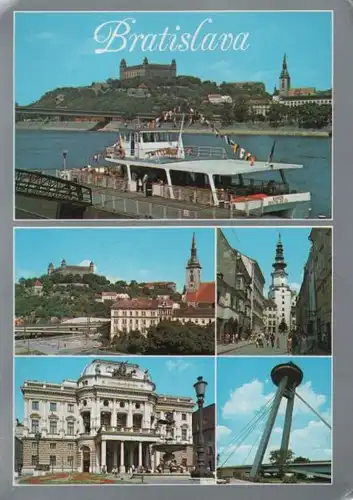 Slowakei - Slowakei - Bratislava - mit 5 Bildern - ca. 1985
