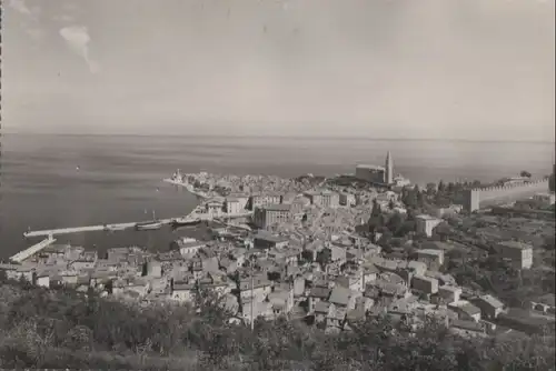 Slowenien - Slowenien - Piran - Panorama - ca. 1960