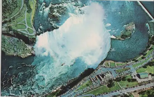 Kanada - Kanada - Horseshoe Falls - Aerial view - ca. 1970