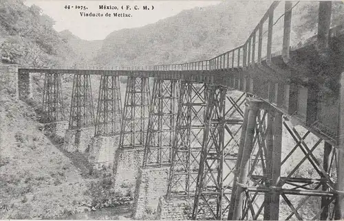 Mexiko - Mexiko - Mexiko - Viaducto de Metlac