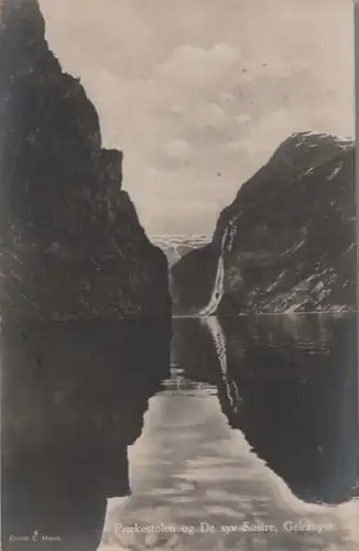 Norwegen - Norwegen - Geiranger - Praekestolen - 1929