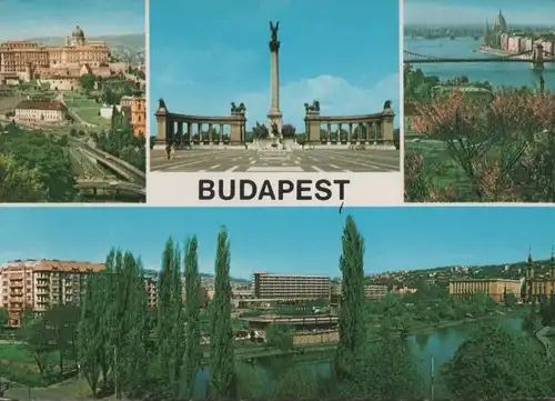 Ungarn - Ungarn - Budapest - mit 4 Bildern - 1978