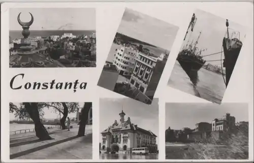 Rumänien - Rumänien - Constanta - 6 Teilbilder - 1959