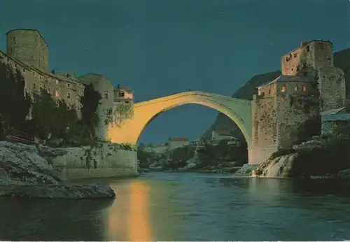 Bosnien und Herzegowina - Mostar - Bosnien und Herzegowina - alte Brücke