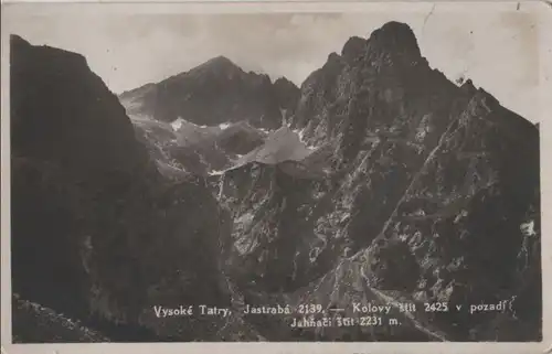 Slowakei - Slowakei - Vysoke Tatry - Hohe Tatra - Jastraba - ca. 1955