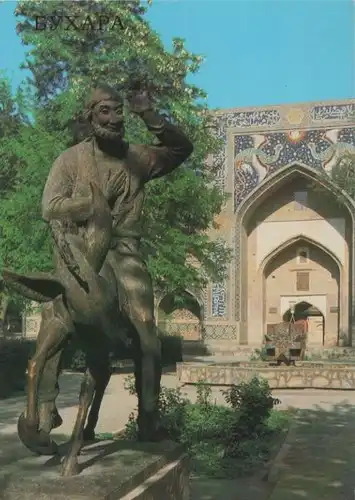 Usbekistan - Bukhara - Monument to Nasr-ad-Din - 1989