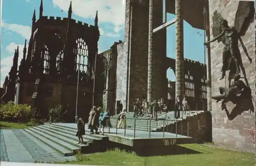Großbritannien - Großbritannien - Coventry - Cathedral Entrance - 1977