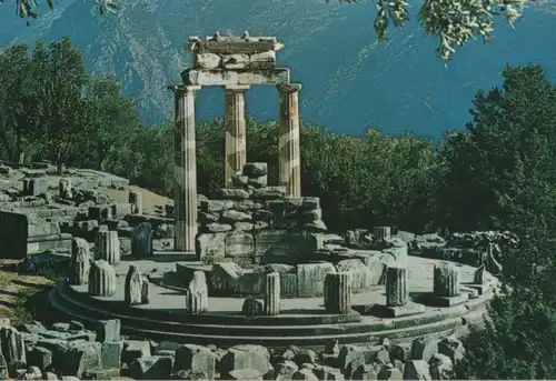 Griechenland - Griechenland - Delphi - Rundtempel - ca. 1990