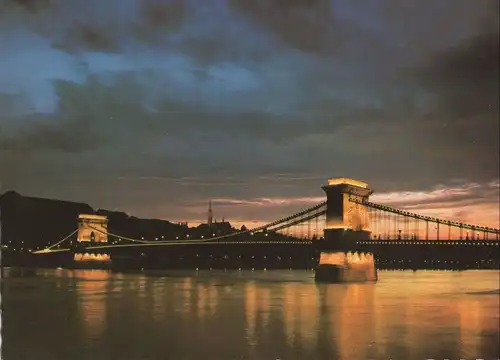Ungarn - Budapest - Ungarn - Kettenbrücke