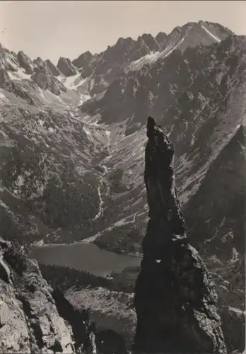 Slowakei - Slowakei - Vysoke Tatry - Hohe Tatra - Pohlad na Popradske pleso - ca. 1965