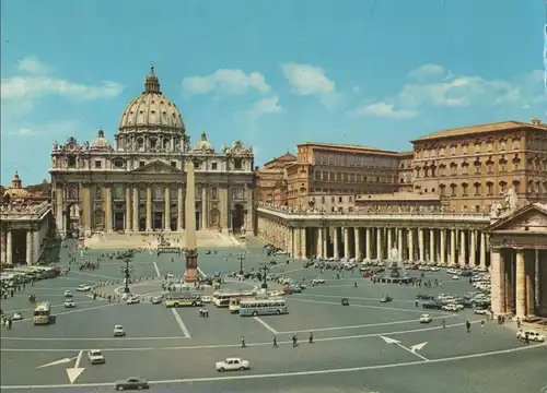 Vatikan - Vatikanstadt - Vatikan - Piazza e Basilica