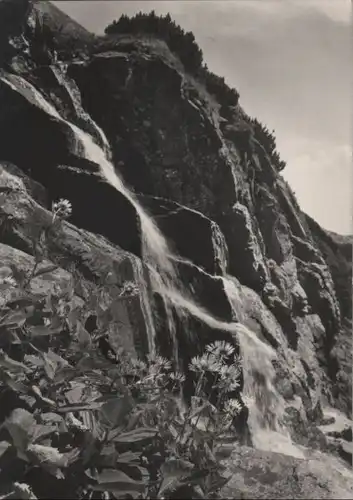 Slowakei - Tschechien - Vysoke Tatry - Hohe Tatra - Vodopad Skok c doline Mlynica - ca. 1965