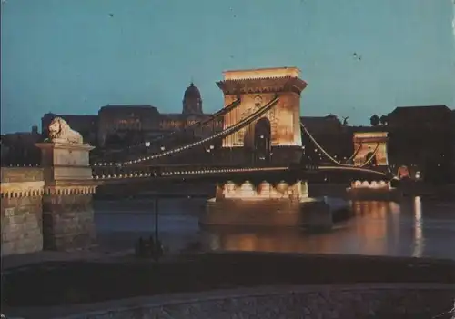 Ungarn - Ungarn - Budapest - Lanchid - ca. 1980