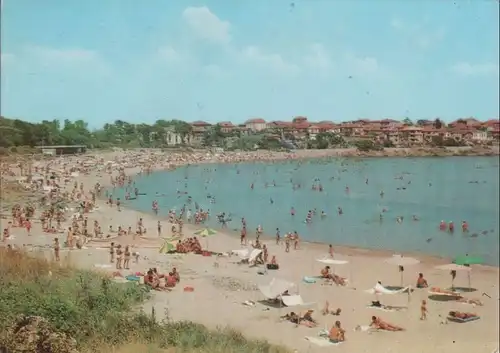 Bulgarien - Bulgarien - Sosopol - La plage de la ville - ca. 1980