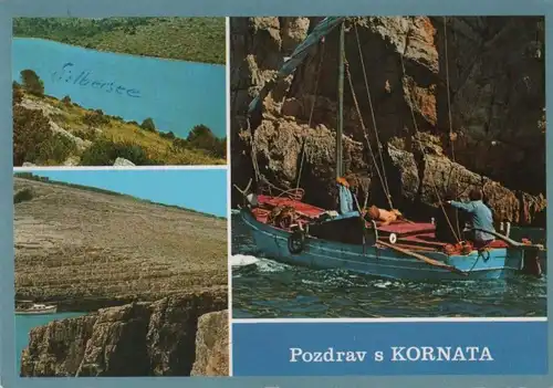 Jugoslawien - Kornaten - mit 3 Bildern - 1987