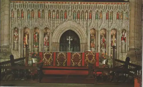 Großbritannien - Großbritannien - Ripon - Cathedral, Choir Screen - 1977