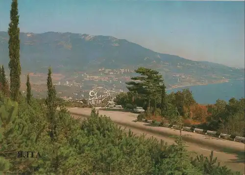 Ukraine - Jalta - Ukraine - Stadteinfahrt
