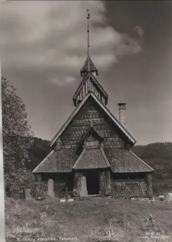 Norwegen - Norwegen - Tokke - Stabskirche Eidsborg - ca. 1950