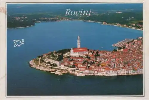 Kroatien - Rovinj - Kroatien - von oben
