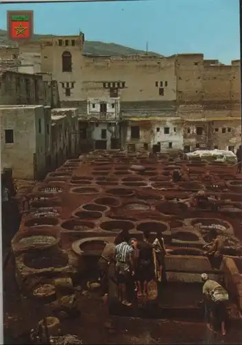 Marokko - Marokko - Fes - Tintoreros - ca. 1980