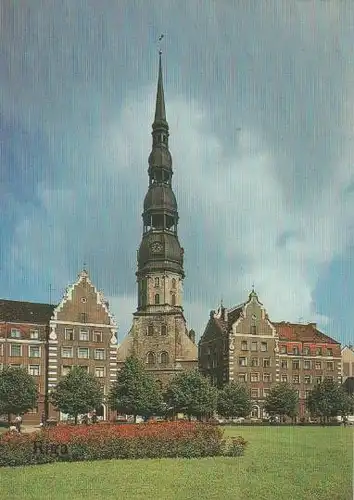 Lettland - Lettland - Riga - St. Peters Church - ca. 1975
