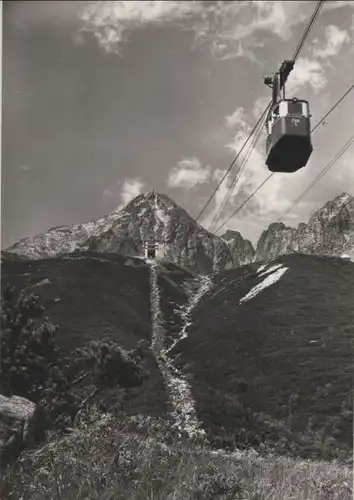 Slowakei - Tschechien - Vysoke Tatry - Hohe Tatra - Lanovka na Skalnate Pleso - ca. 1965