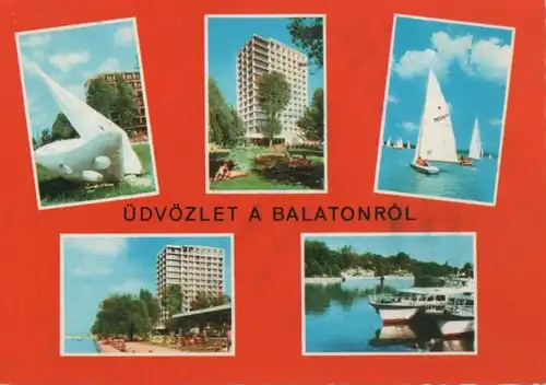Ungarn - Ungarn - Balaton, Plattensee - ca. 1980