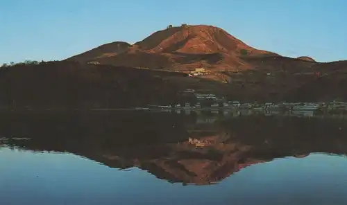 Japan - Lake Ashi-no-ko - Japan -  and Mt. Komaga-take