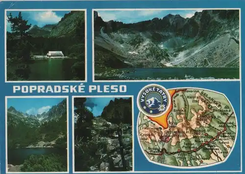 Slowakei - Slowakei - Vysoke Tatry - Hohe Tatra - Popradske Pleso - ca. 1980