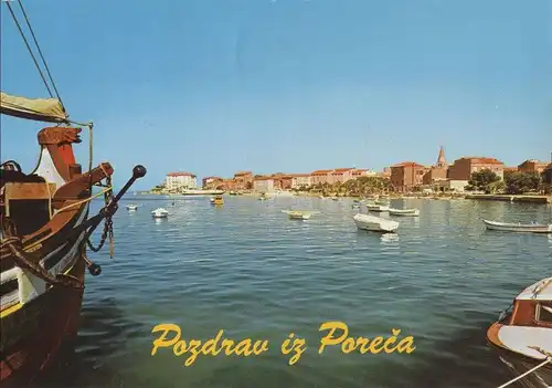 Kroatien - Porec - Kroatien - Boote im Wasser