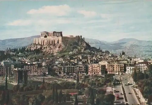Griechenland - Griechenland - Athen - Blick nach dem Akropol - ca. 1975