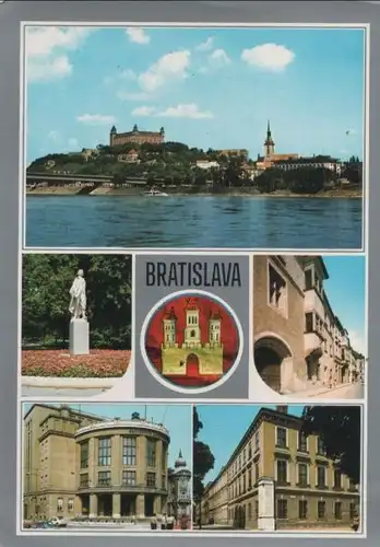 Slowakei - Slowakei - Bratislava - mit 5 Bildern - 1983